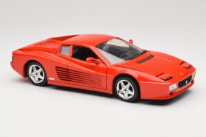 Ferrari 512 TR Rood Mira 1:18 6144 Metaal — afbeelding 6 van 8