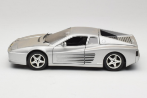 Ferrari 512 TR Zilver Mira 1:18 6178-B1 Metaal — afbeelding 4 van 8