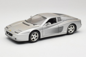 Ferrari 512 TR Zilver Mira 1:18 6178-B1 Metaal