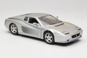 Ferrari 512 TR Zilver Mira 1:18 6178-B1 Metaal — afbeelding 6 van 8