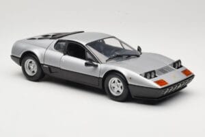 Ferrari 512BB Zilver Kyosho 1:18 08171S Metaal — afbeelding 6 van 8