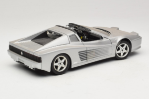 Ferrari 512TR Targa Zilver Mira 1:18 6175 Metaal — afbeelding 3 van 8