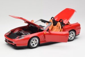 Ferrari 550 Barchetta Rosso Corsa Hot Wheels 1:18 29441 Metaal — afbeelding 2 van 8