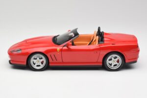 Ferrari 550 Barchetta Rosso Corsa Hot Wheels 1:18 29441 Metaal — afbeelding 4 van 8