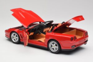 Ferrari 550 Barchetta Rosso Corsa Hot Wheels 1:18 29441 Metaal — afbeelding 5 van 8