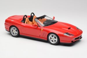 Ferrari 550 Barchetta Rosso Corsa Hot Wheels 1:18 29441 Metaal — afbeelding 6 van 8