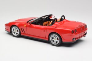 Ferrari 550 Barchetta Rosso Corsa Hot Wheels 1:18 29441 Metaal — afbeelding 7 van 8