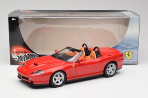 Ferrari 550 Barchetta Rosso Corsa Hot Wheels 1:18 29441 Metaal — afbeelding 8 van 8