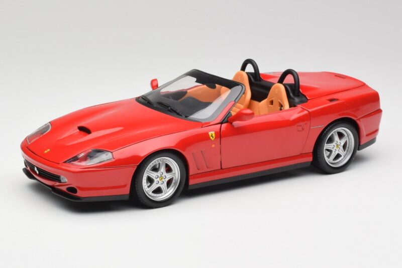 Ferrari 550 Barchetta Rosso Corsa Hot Wheels 1:18 29441 Metaal