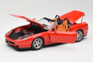 Ferrari 550 Barchetta Rosso Corsa Hot Wheels 1:18 74299294419 Metaal — afbeelding 2 van 8