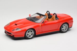 Ferrari 550 Barchetta Rosso Corsa Hot Wheels 1:18 74299294419 Metaal