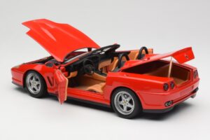 Ferrari 550 Barchetta Rosso Corsa Hot Wheels 1:18 74299294419 Metaal — afbeelding 5 van 8