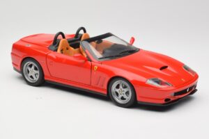 Ferrari 550 Barchetta Rosso Corsa Hot Wheels 1:18 74299294419 Metaal — afbeelding 6 van 8