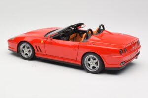 Ferrari 550 Barchetta Rosso Corsa Hot Wheels 1:18 74299294419 Metaal — afbeelding 7 van 8