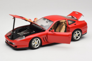 Ferrari 550 Maranello 22 Jahre Ferrari Model Club Rood Bburago 1:18 3064-P2 Metaal — afbeelding 2 van 8
