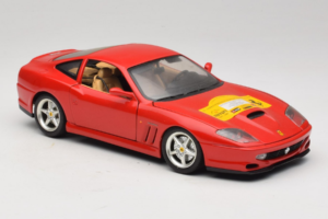 Ferrari 550 Maranello 22 Jahre Ferrari Model Club Rood Bburago 1:18 3064-P2 Metaal — afbeelding 6 van 8