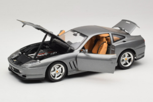 Ferrari 550 Maranello 25 Jahre Ferrari Model Club Zilver 2e Versie Bburago 1:18 3064-S1 Metaal — afbeelding 2 van 8