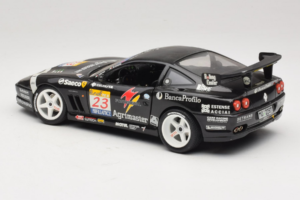 Ferrari 550 Maranello #23 Agrimaster Zwart Bburago 1:18 3344-B2 Metaal — afbeelding 7 van 8