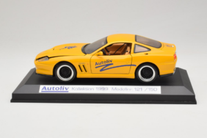 Ferrari 550 Maranello Autoliv Geel Beperkte Editie Exclusive Cars 1:18 EC002 Metaal