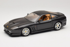 Ferrari 550 Maranello Zwart Metallic Bburago 1:18 3344-B1 Metaal