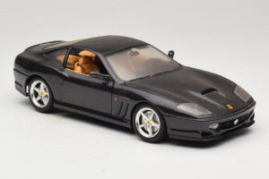 Ferrari 550 Maranello Zwart Metallic Bburago 1:18 3344-B1 Metaal — afbeelding 6 van 8