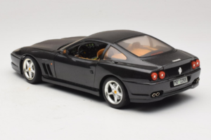 Ferrari 550 Maranello Zwart Metallic Bburago 1:18 3344-B1 Metaal — afbeelding 7 van 8