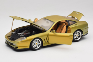 Ferrari 550 Maranello Gold Metallic Braccio & Gotz Bburago 1:18 3044-G1 Metaal — afbeelding 2 van 8