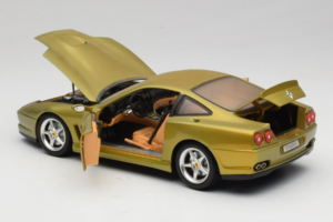 Ferrari 550 Maranello Gold Metallic Braccio & Gotz Bburago 1:18 3044-G1 Metaal — afbeelding 5 van 8
