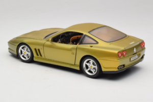 Ferrari 550 Maranello Gold Metallic Braccio & Gotz Bburago 1:18 3044-G1 Metaal — afbeelding 7 van 8