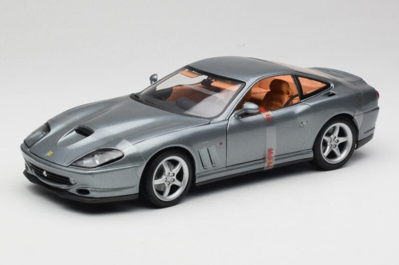 Ferrari 550 Maranello Grijs Metallic Maisto 1:18 4839 Metaal