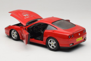 Ferrari 550 Maranello Rood Anson 1:18 3238 Metaal — afbeelding 5 van 8