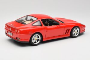 Ferrari 550 Maranello Rood Bburago 1:18 3064 Metaal — afbeelding 3 van 8