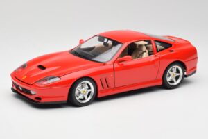 Ferrari 550 Maranello Rood Bburago 1:18 3064 Metaal