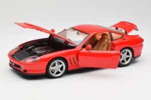Ferrari 550 Maranello Rood Maisto 1:18 31839 Metaal — afbeelding 2 van 8