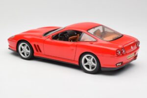 Ferrari 550 Maranello Rood Maisto 1:18 31839 Metaal — afbeelding 7 van 8