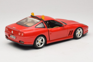 Ferrari 550 Maranello Safety Car Rosso Corsa Bburago 1:18 3064-P1 Metaal — afbeelding 3 van 8