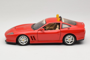 Ferrari 550 Maranello Safety Car Rosso Corsa Bburago 1:18 3064-P1 Metaal — afbeelding 4 van 8