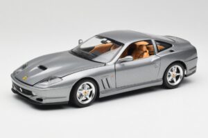 Ferrari 550 Maranello Zilver Bburago 1:18 3344 Metaal