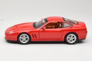 Ferrari 575M Maranello Rood Hot Wheels 1:18 54937 Metaal — afbeelding 4 van 8