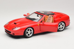 Ferrari 575M Superamerica Rood Hot Wheels 1:18 J2858 Metaal — afbeelding 2 van 8