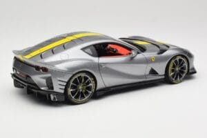 Ferrari 812 Competizione Grigio Coburn Bburago 1:18 18-01647 Metaal — afbeelding 3 van 8