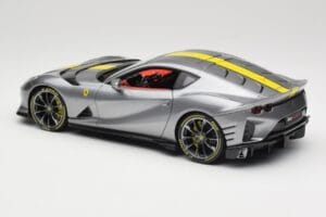 Ferrari 812 Competizione Grigio Coburn Bburago 1:18 18-01647 Metaal — afbeelding 7 van 8