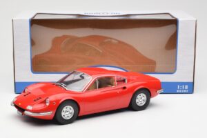 Ferrari Dino 246 GT Rood MCG 1:18 MCG18166 Metaal — afbeelding 6 van 6