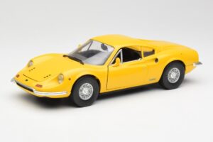 Ferrari Dino 246 GT Geel Anson 1:18 30301W Metaal