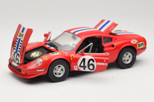 Ferrari Dino 246 GT #46 Rood Anson 1:18 3580-P1 Metaal — afbeelding 2 van 8