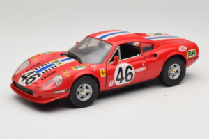 Ferrari Dino 246 GT #46 Rood Anson 1:18 3580-P1 Metaal