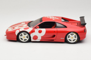Ferrari F355 Berlinetta Rood met witte wielen UT Models 1:18 180074020-P2 Metaal — afbeelding 4 van 8