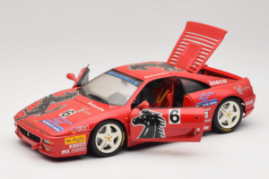 Ferrari F355 Berlinetta Diavia #6 Rood UT Models 1:18 180074020-P3 Metaal — afbeelding 2 van 8