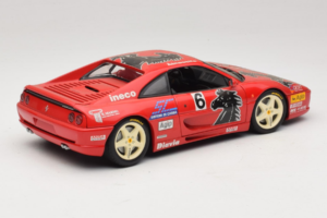 Ferrari F355 Berlinetta Diavia #6 Rood UT Models 1:18 180074020-P3 Metaal — afbeelding 3 van 8