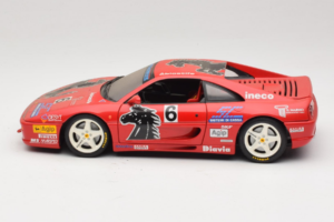 Ferrari F355 Berlinetta Diavia #6 Rood UT Models 1:18 180074020-P3 Metaal — afbeelding 4 van 8